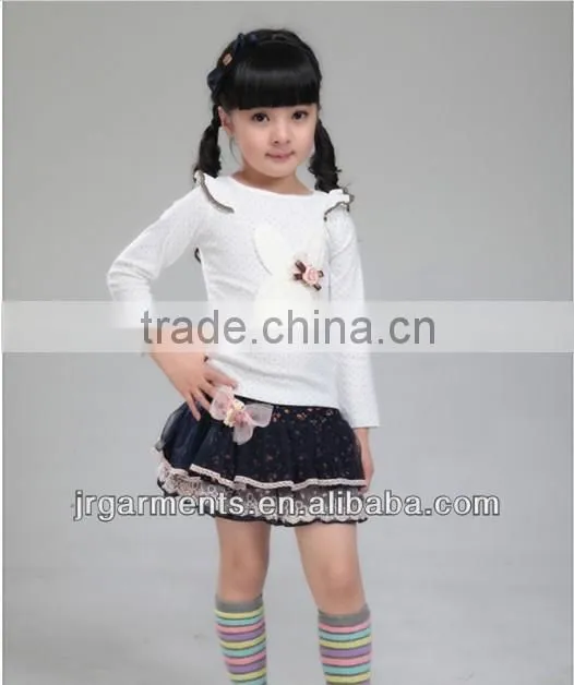 kids top fashion girl t shirt