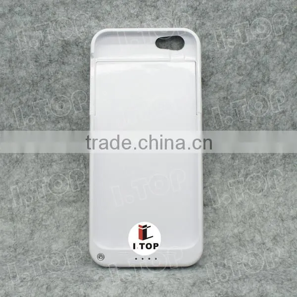 For iPhone 6 6S External Power Bank Portable Backup Battery Charger Case