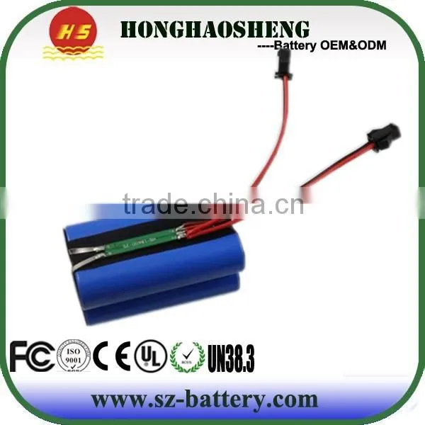 3S2P 11.1v 8000Mah Rechargeable Long Time Cycle Battery For Electric Car Lifepo4 Battery