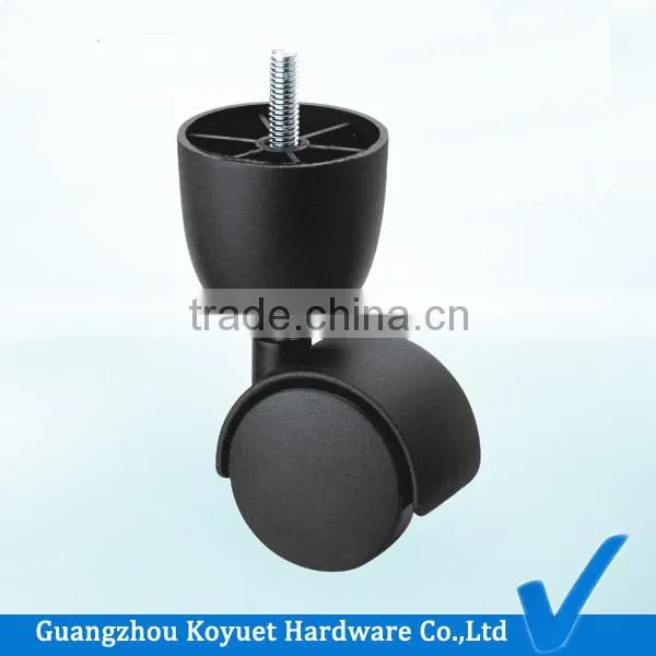 KOYUET Cheap Small Order Accepted Nylon Heavy Duty Stem High Quality Castor Wheel