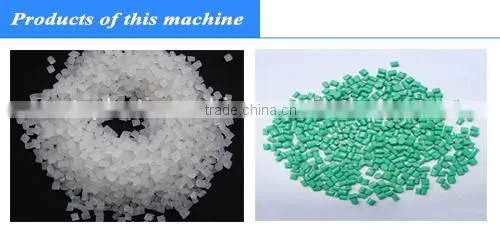 double stage plastic pelletizing machine