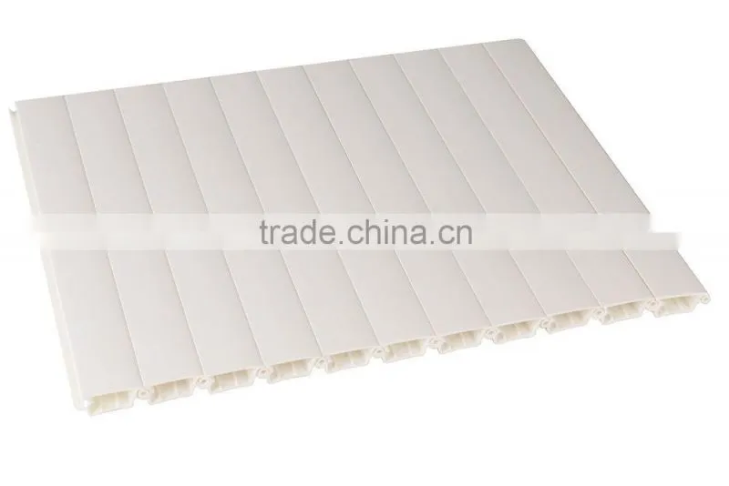 ABS Milky Shutter Slats Cabinet Plastic Rolling Door
