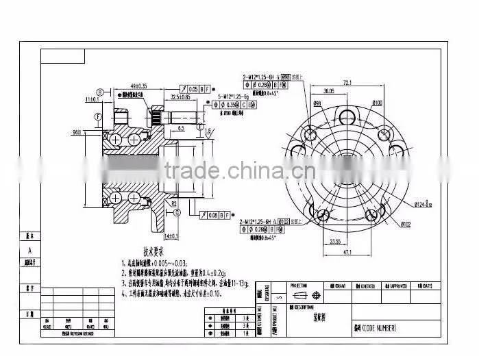 Chrome steel DAC series Auto wheel hub bearing 31262571