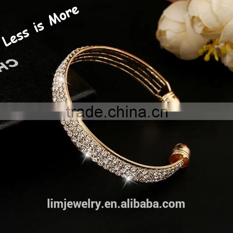gold bracelet crystal bracelet hot sale cuff bracelets
