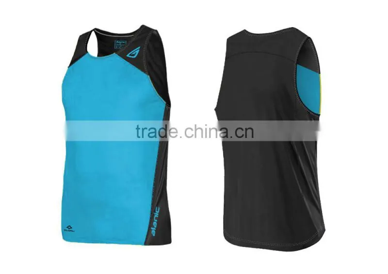 Mens Basic Panel Tank Top