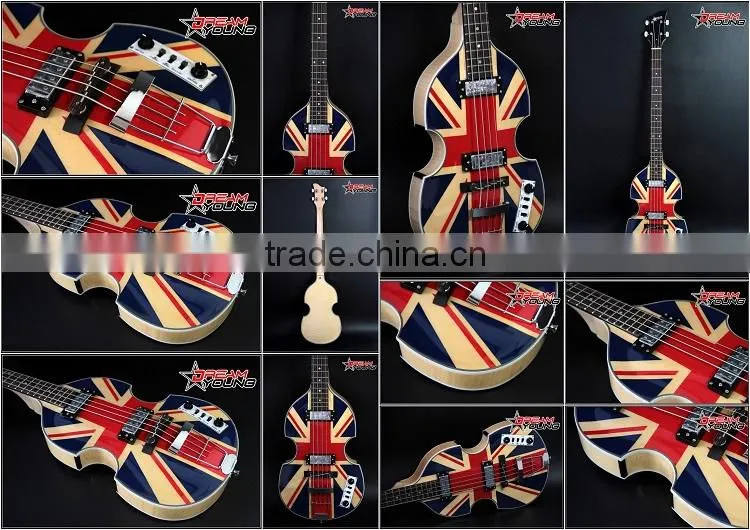 DS-EB6014 Top Stick HD Photo Flamed Maple Bass Guitar Korea