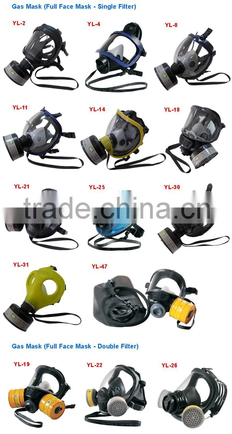 respiratory protection half face gas mask