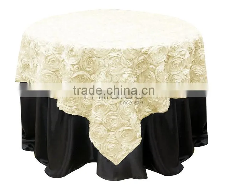 Rosette Tablecloth Overlay