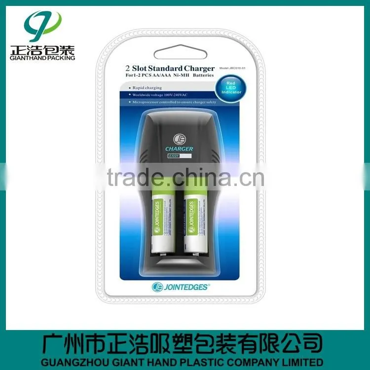 Slide plastic blister packaging