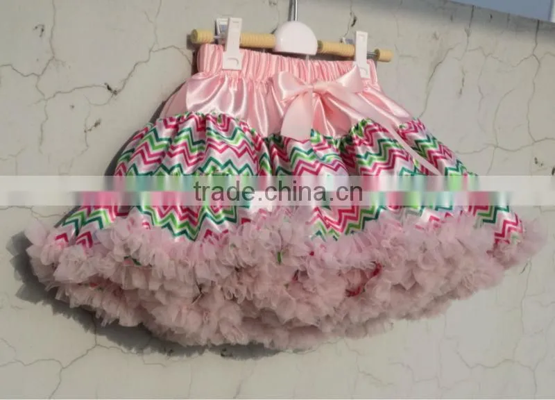 2013 New Designs Chevron Baby Pettiskirt Gilrs Wholesale Pettiskirts China