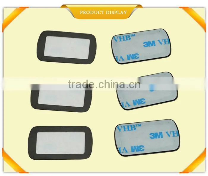 Printed adhesive backing Plastic PC part