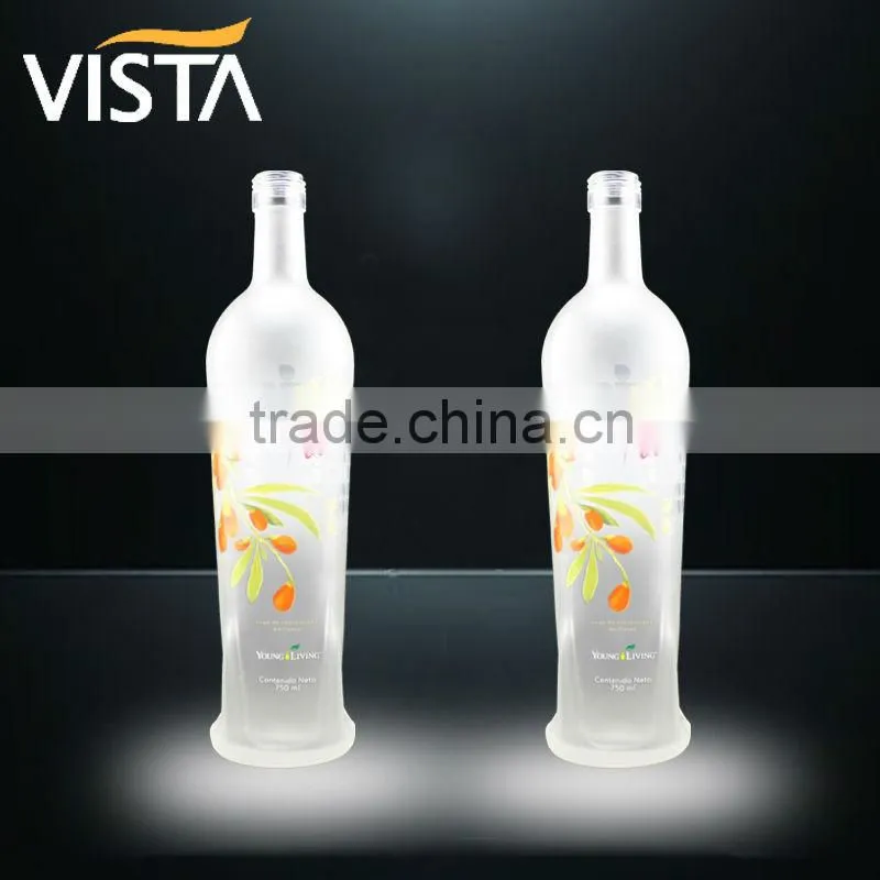 Clear white spirit bottle for sale