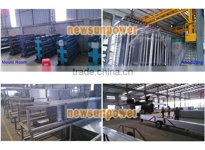 Tilt/Pitched Metal Roof Solar mounting system Frame