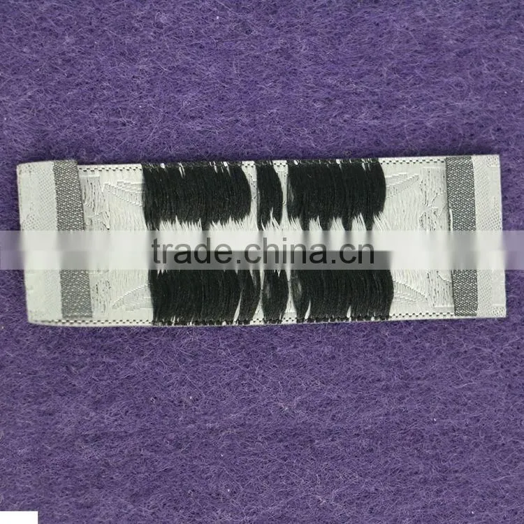 2016 Custom Garment Private Clothing End-Fold Woven Label For Clothing