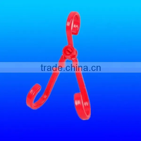 Plastic exhibition hanging slippers/shoes hooks
