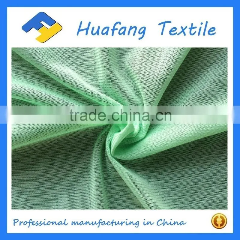 100% polyester knitted plain fabric for garment