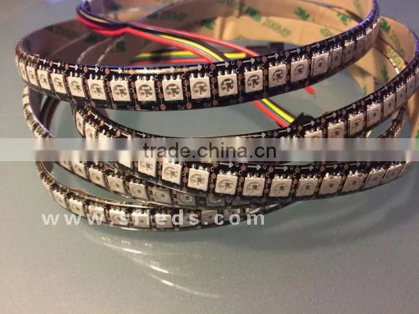 30 60 144 leds/m APA102 led strip addressable white led pixel 5050 5V