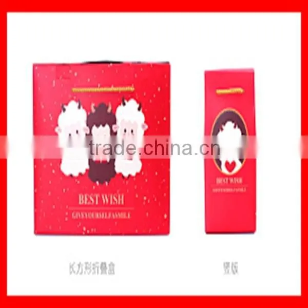 Happy New Year Delicate Design Corrugated Packaging Gift box Wholesale
