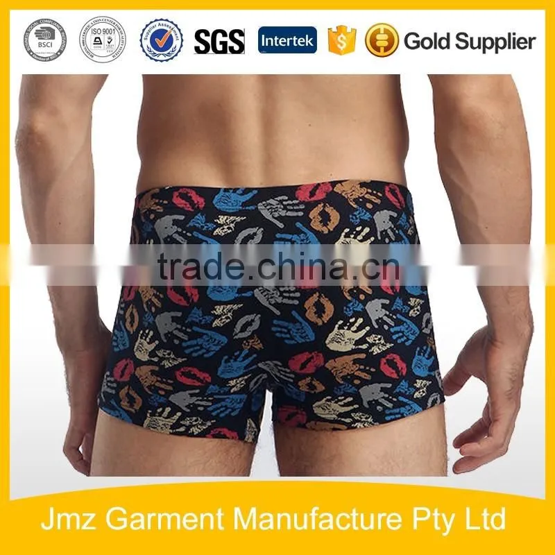 Customized underwear men underwear 95% cotton 5% elastic OEM with your desgin