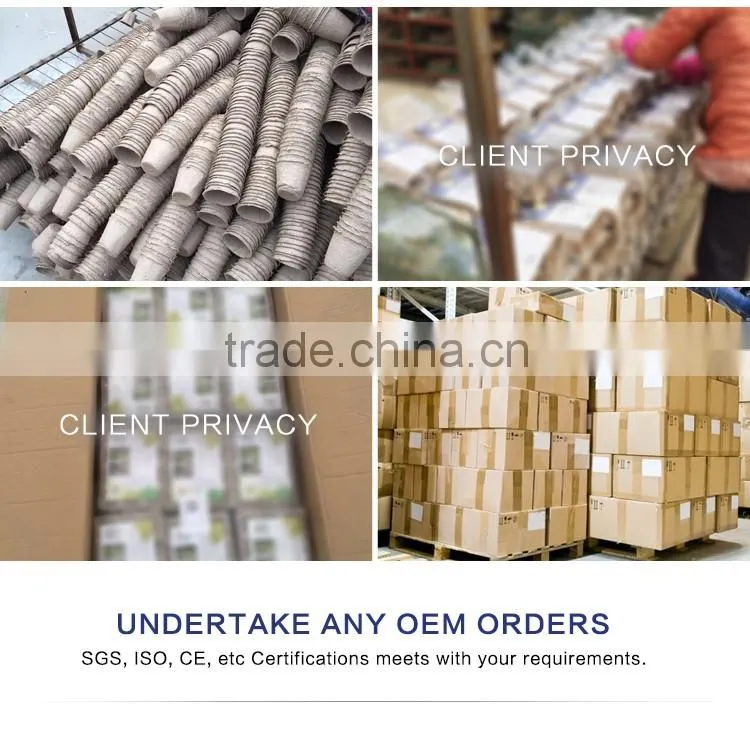 Eco disposable paper pulp molded packaging,disposable paper pulp