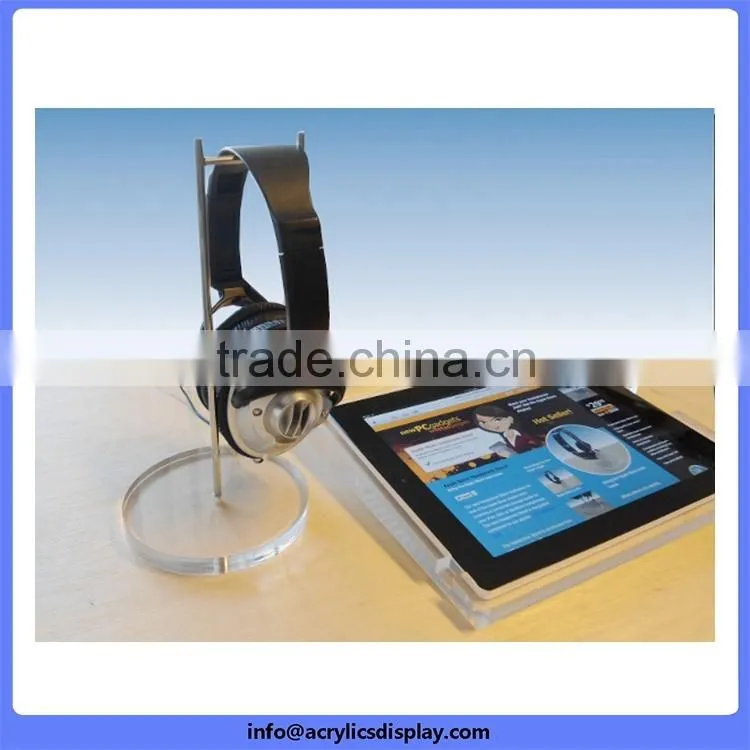 The Newest high grade clear tabletop acrylic necklace display