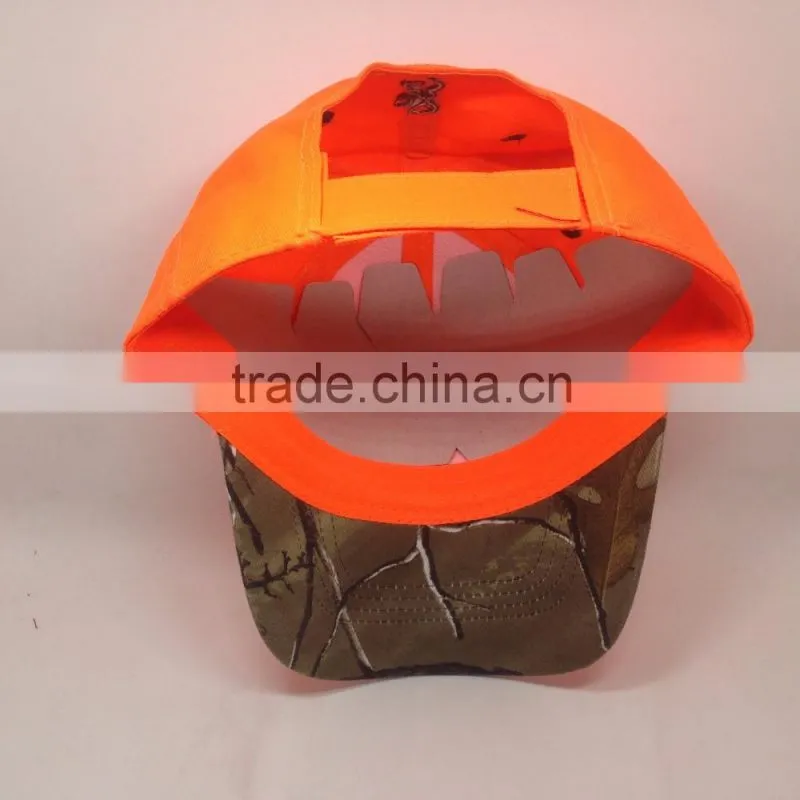 Wholesale Promotional Fashion Custom Logo Printed Cotton 6 Panel Baseball Cap