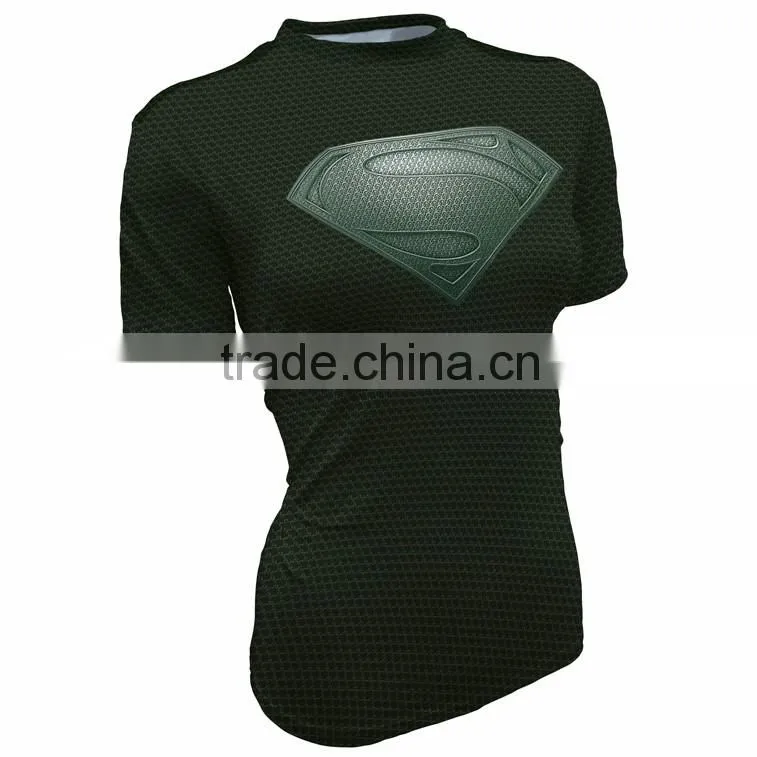 Avengers United States Super Hero Clothing Apparel women's sports Running Tights Spandex Slim 3D Printing t shirt