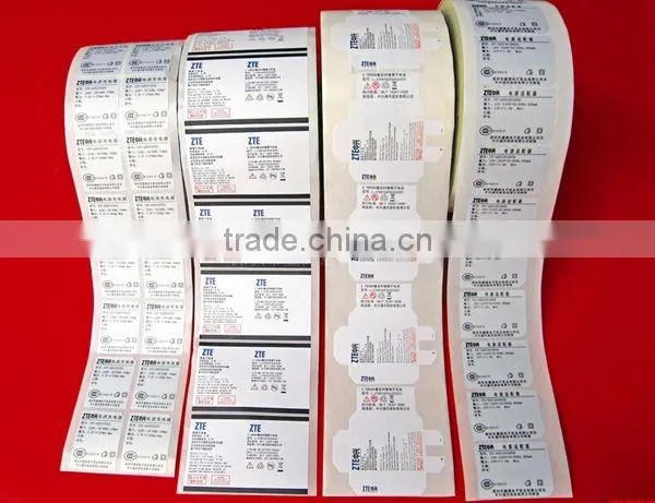 adhesive ticker labels printing high quality low price