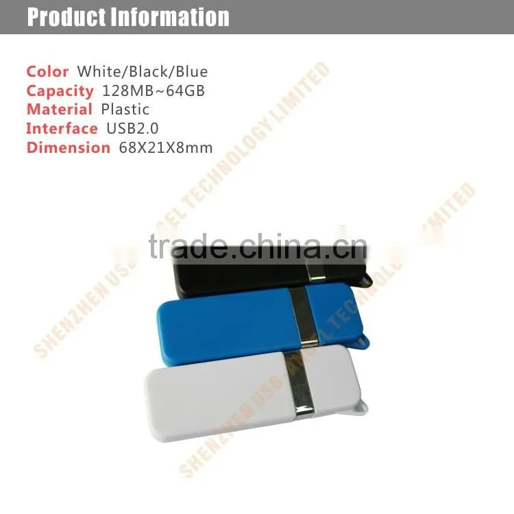 1gb usb flash drive wholesale factory price usb pen drive 2.0 plastic usb disk
