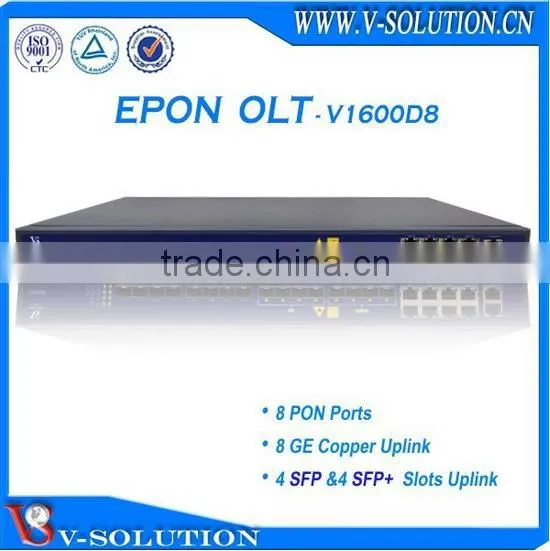 Mini Size 4PON EPON OLT Optical Line Terminal with Friendly NMS/Web Management and Cisco Style CLI Interface