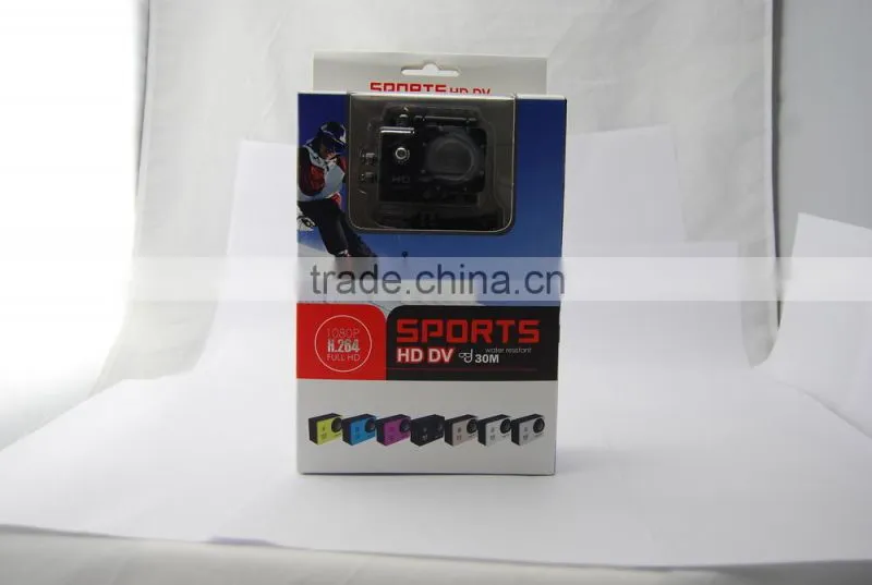 Outdoor wifi Sport camera, sport vedio camera, WIFI underwater Full HD 1080p sports camera