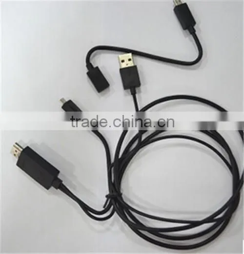 Cabletolink MHL KIT to HDMImedia adapter 1080p micro 5pin USB for Android Phones Tablets