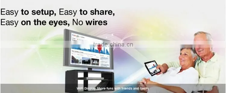 PTV8000 DLNA Display Receiver Dongle WiFi Display Sharer Micro USB 2.4G+5g