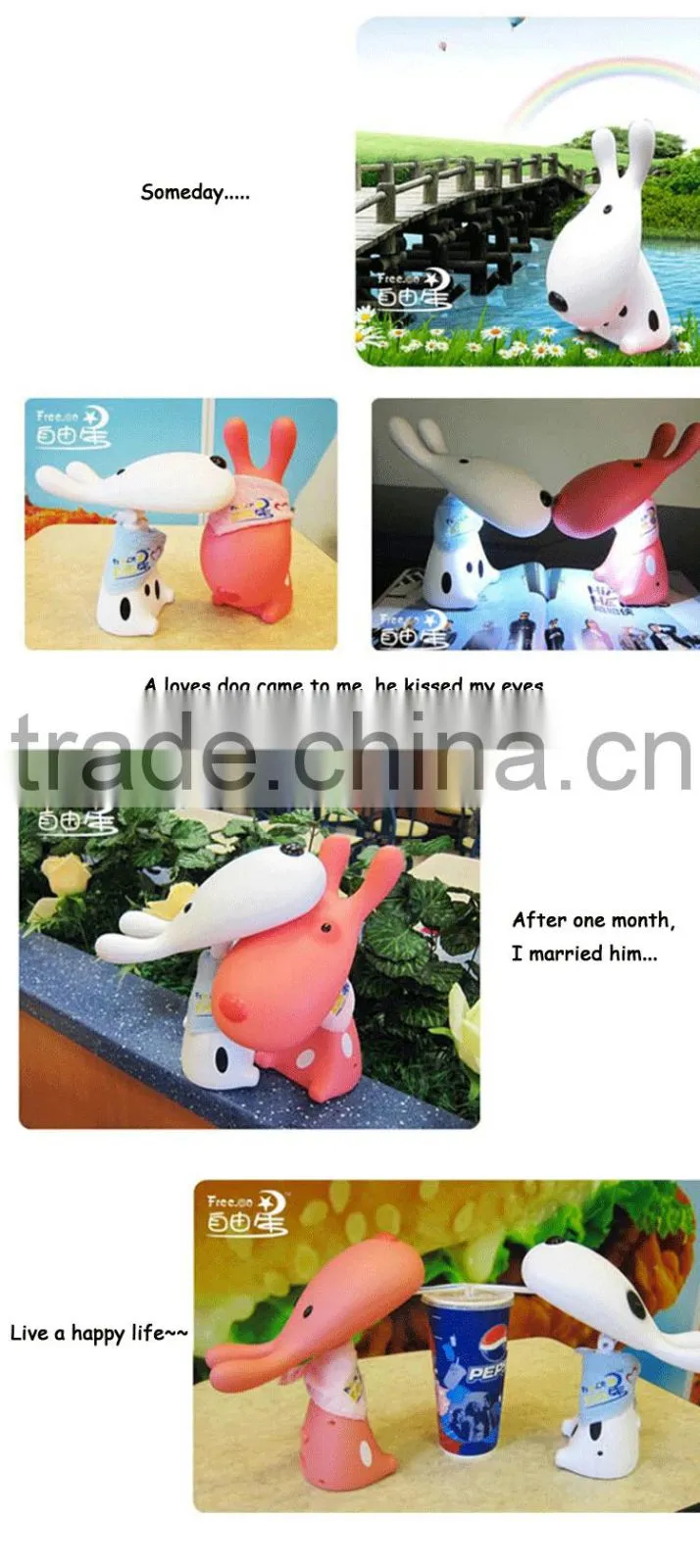 Light up toys office led desk lamp corporate gift