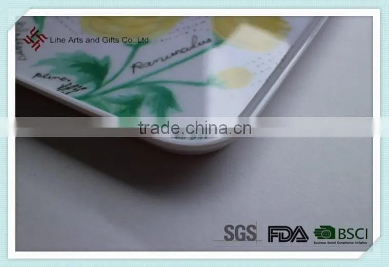 Wholesale custom print melamine plate