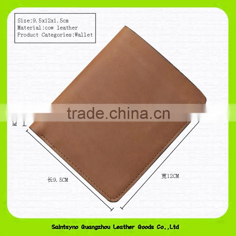 15636A Top 10 wallet brands leather mens designer men's wallet
