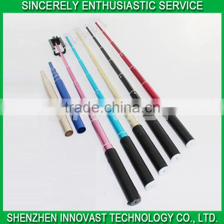 New Foldable bluetooth aluminum alloy selfie stick
