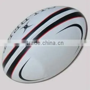 machine stitched PVC rugby ball