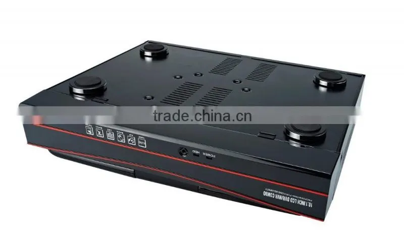 Cloud P2P 4 channel POE NVR with 10.1 inch monitor