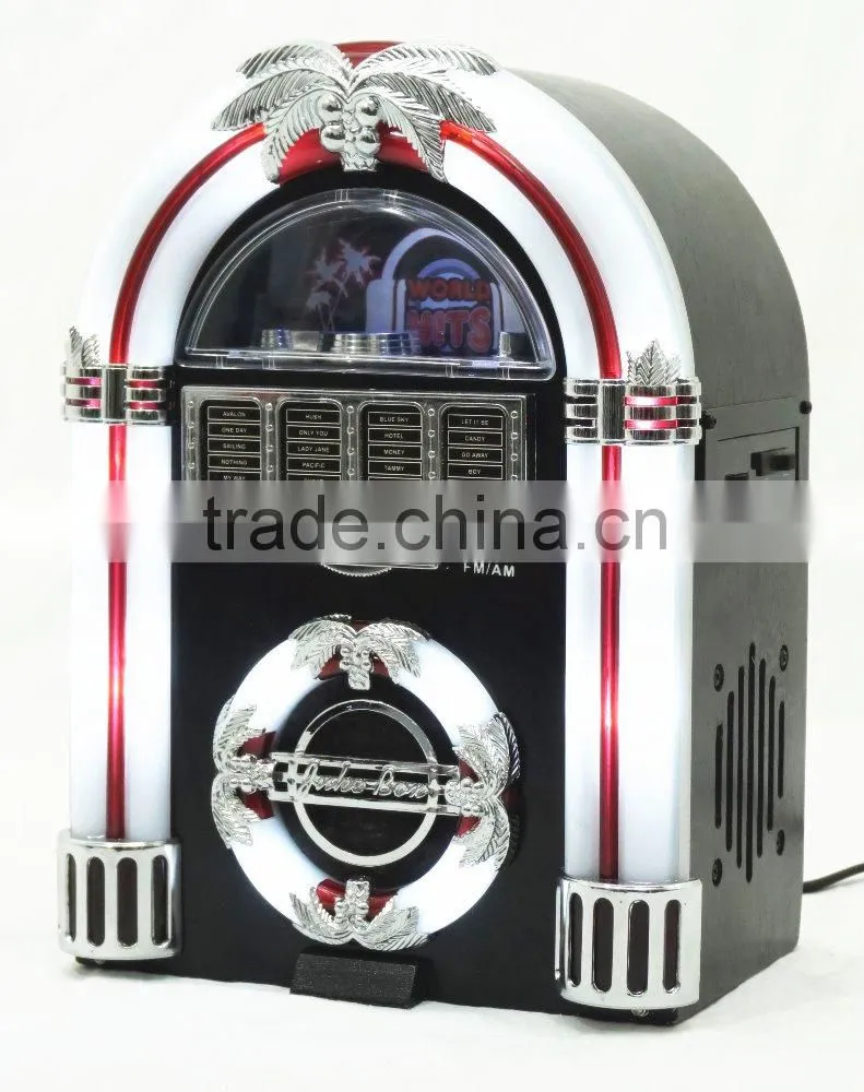 vintage small radio Jukebox for home decro gifts
