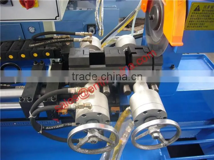 EMM CS350 semi-automatic square tube cutting machine