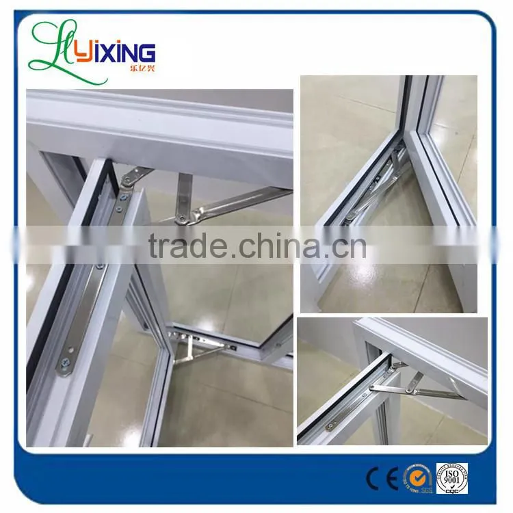 tempered glass large 60 side hung casement window