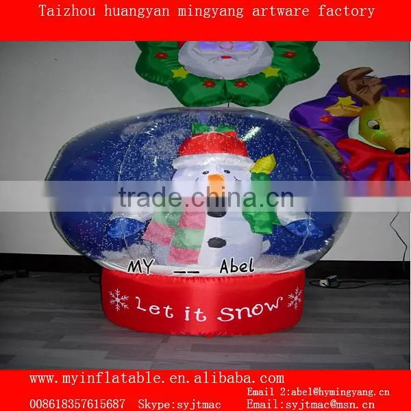 hoiday inflatable santa christmas inflatable