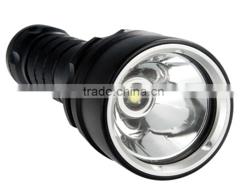 LustFire T6 800LM Adjustable Waterproof Diving LED Flashlight