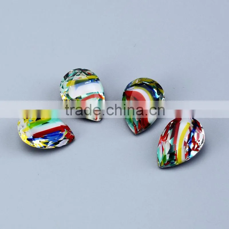 Natural stone cut decorative beads for clothes