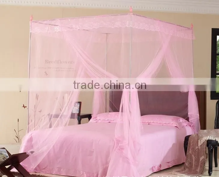china manufacturer colorful polyester king size bed mosquito net