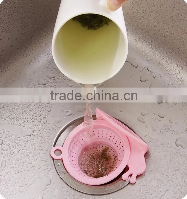 Household new items popular fanny silicone bathroom drainer China