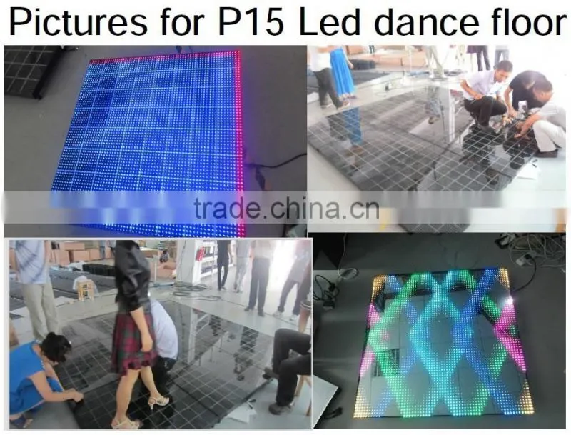 glass stage led screen for concert