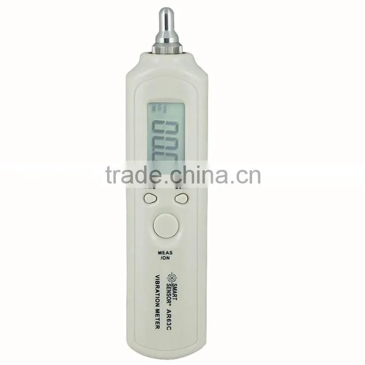 AR63C High Quality Portable Vibration Meter Pen Style Digital Vibrometer
