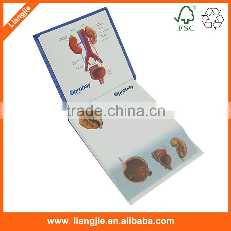 3D side print advertisement memp pad